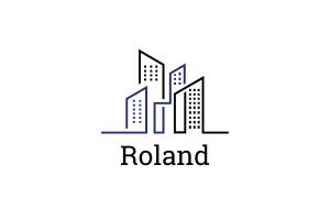blue and black buildings with Roland writen below them to represent the area we serve