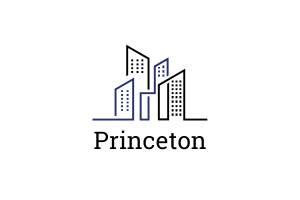 blue and black buildings with Princeton writen below them to represent the area we serve