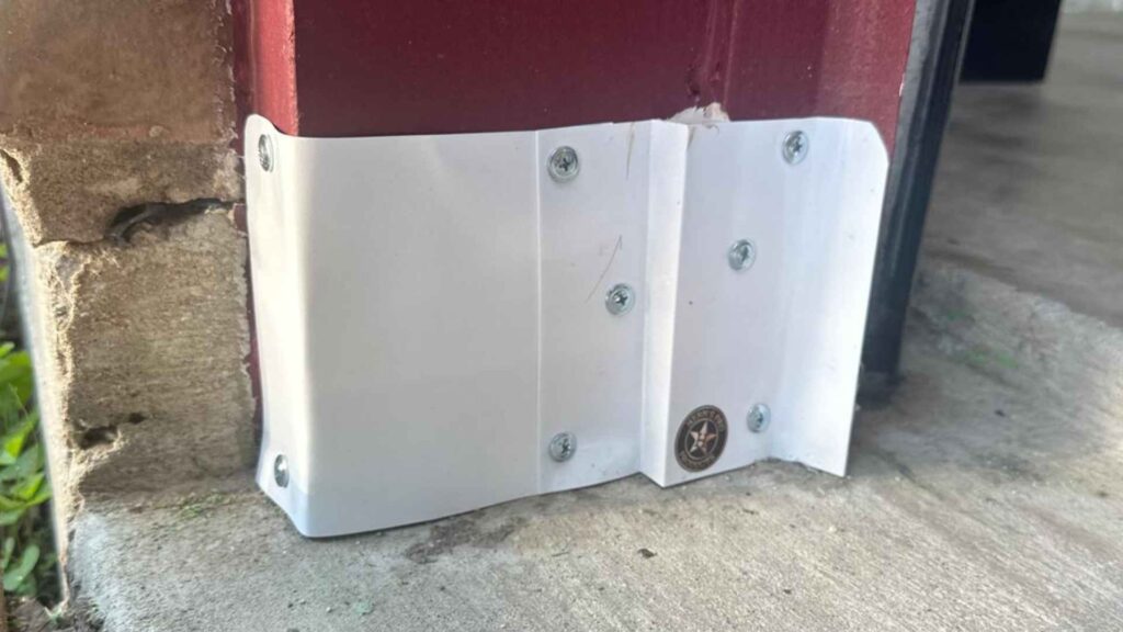 Garage Lower Corner Shield Plus Kit as the best prevention method to get rid of rats in garage